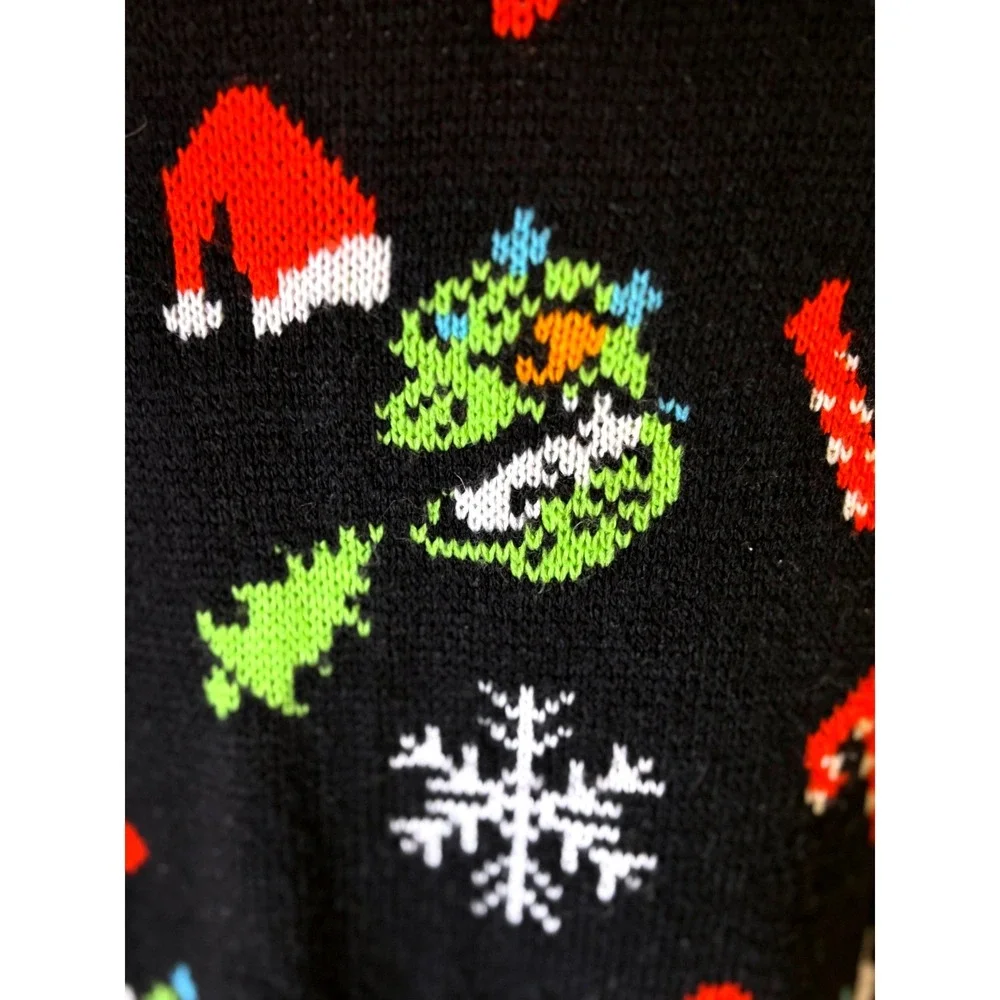Nickelodeon RUGRATS REPTAR Christmas Ugly Sweater XL festive sweater gift‎